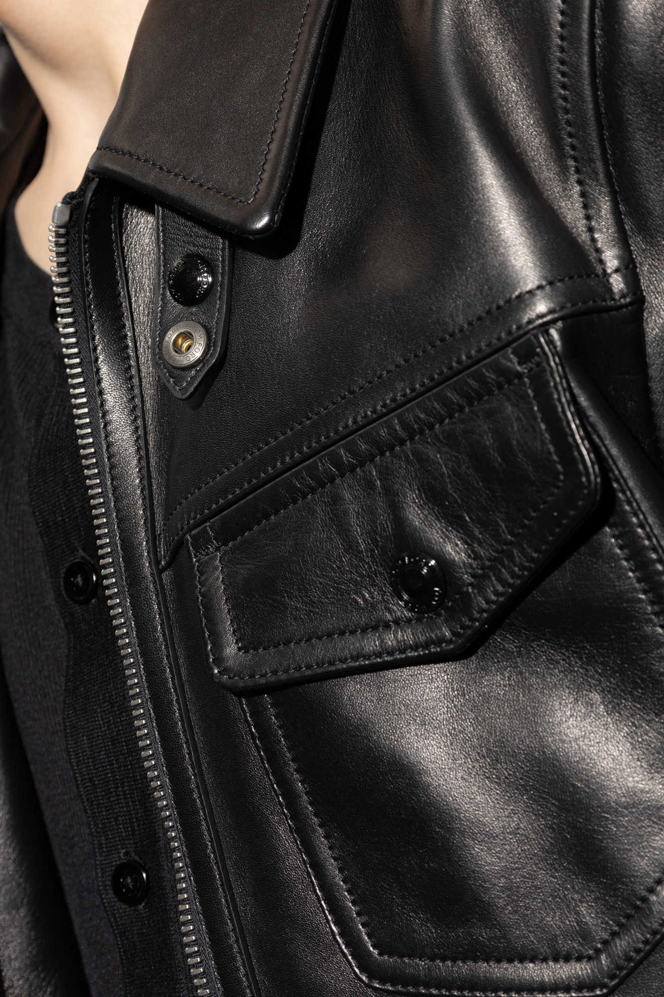 Tom Ford Leather jacket | Men's Clothing | Vitkac